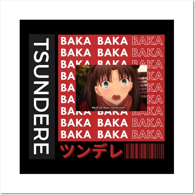 Tsundere Rin Wall Art by Otakuman Shop